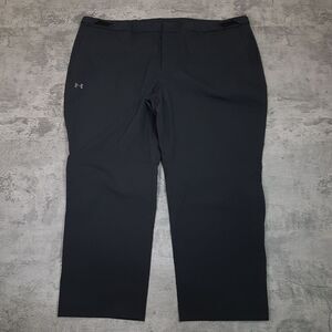 UNDER ARMOUR Stormproof Waterproof Rain Golf Trouser‎ Pants Mens Size 4XL Black